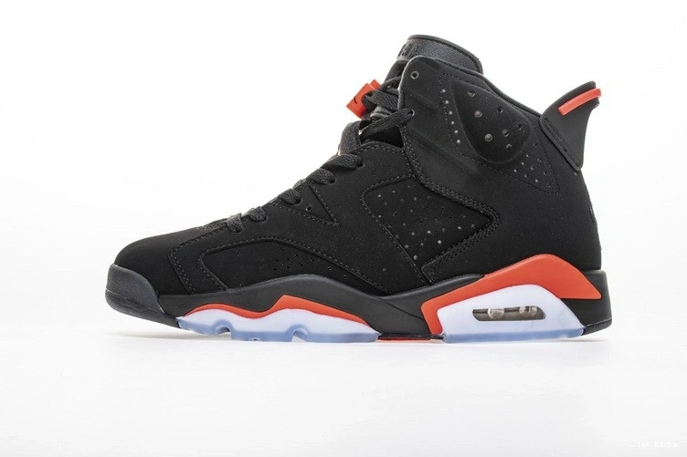 384664-060 Infrared Jordan 6 Air Retro Black 0924